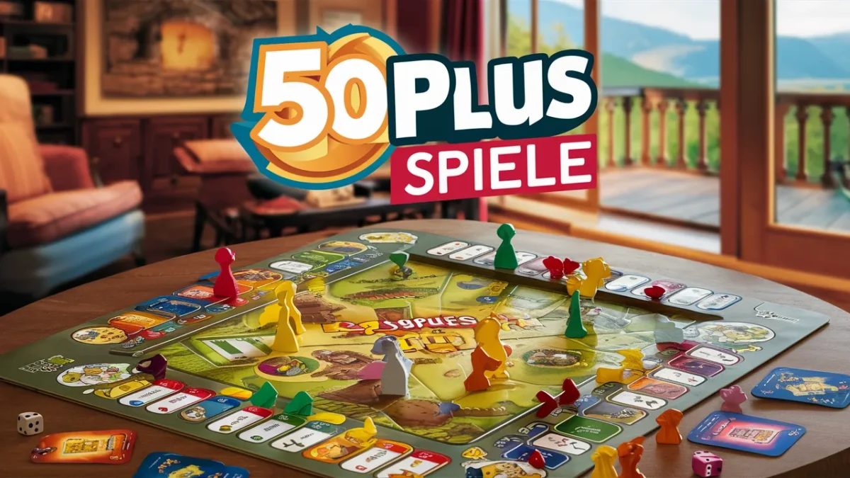 50plus Spiele: Unterhaltung, Gehirntraining und Lebensfreude ab 50