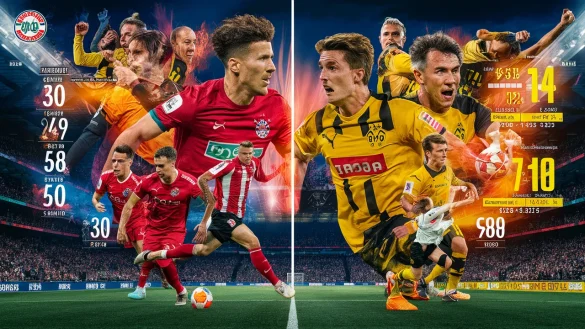 Teilnehmer Bayer 04 Leverkusen gegen Borussia Dortmund Statistiken