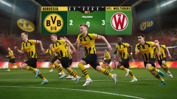 Teilnehmer: Borussia Dortmund gegen VfL Wolfsburg Tabelle